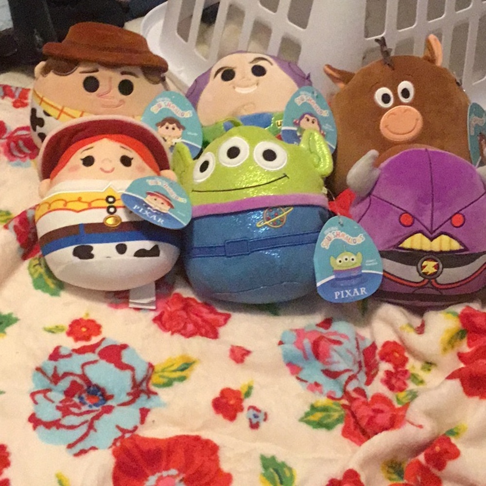 New Toy Story Squishmallow Bundle woody, buzz, aliens, Jesse, bullseye, zurg.